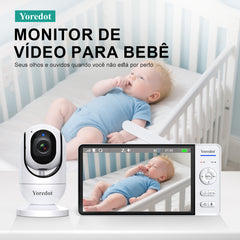 Baby Monitor Camera 7'' Fhd S/wire Night Vision 1080p