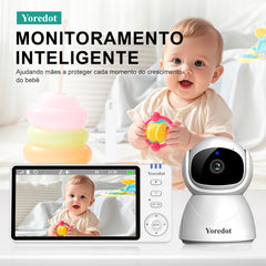 Yoredot Y-1002 Baby Monitor Night Vision Rotating Camera 5" IPS