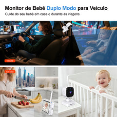 Baby Monitor Night Vision Portable Camera With Stand