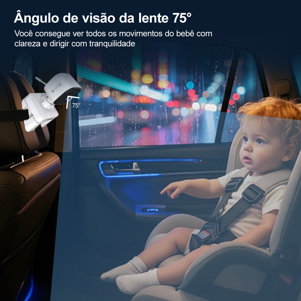 Baby Monitor Night Vision Portable Camera With Stand